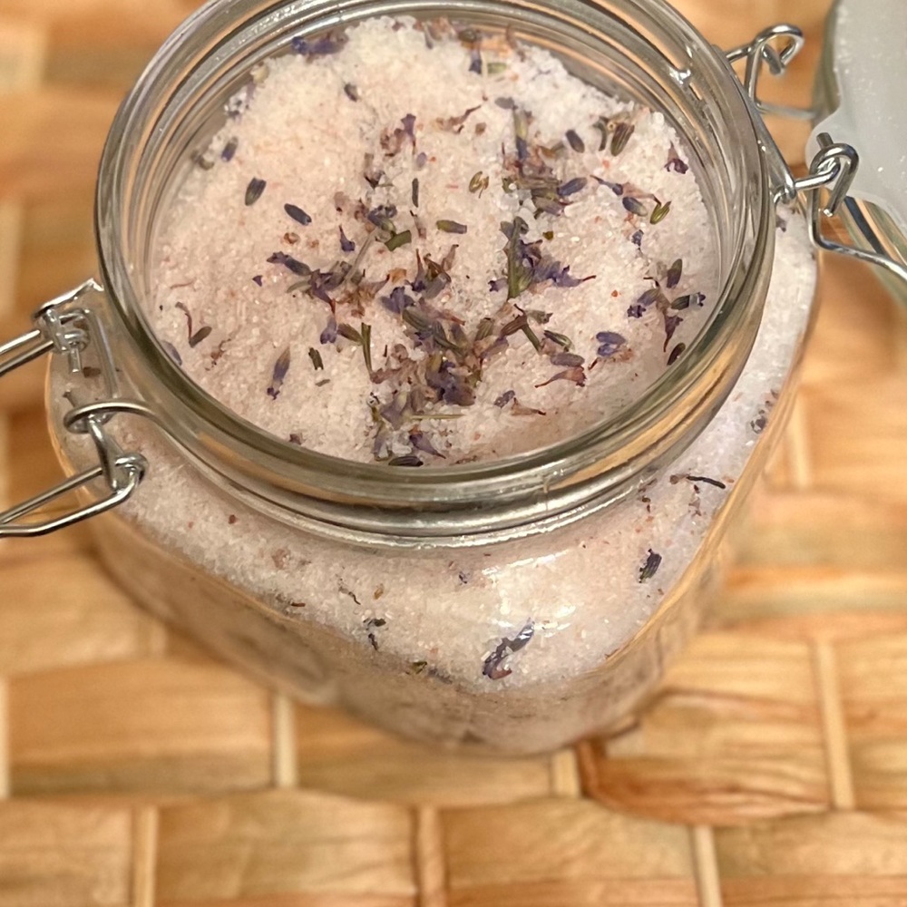 Lavender bath salts